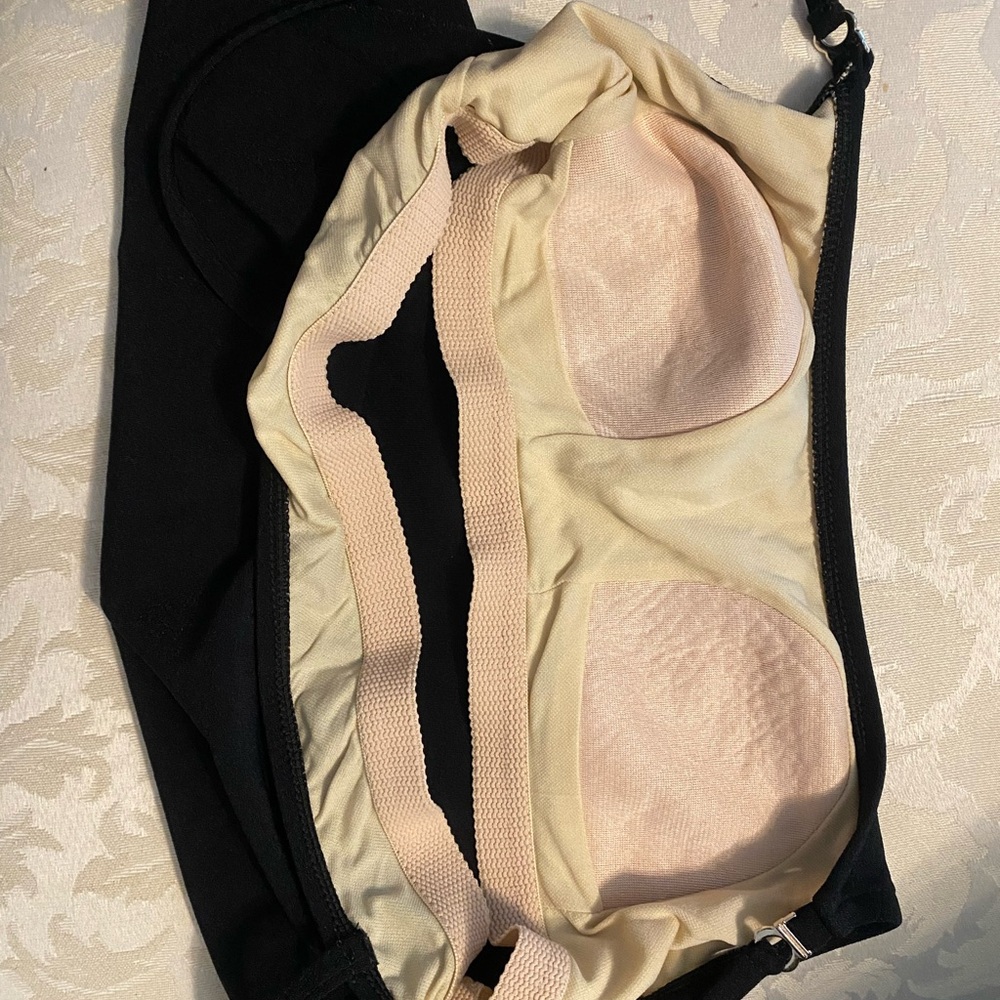 Athena Black Swim Tankini top - Picture 3 of 6